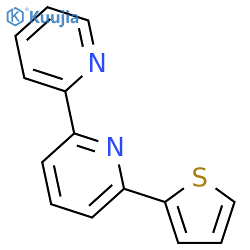 6-(Thiophen-2-yl)-2,2'-bipyridine structure
