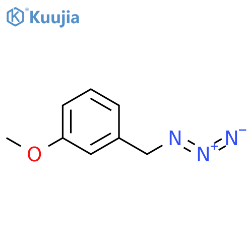1-(Azidomethyl)-3-methoxybenzene (~0.5 M in MTBE) structure