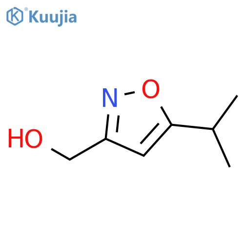 (5-Isopropylisoxazol-3-yl)methanol structure