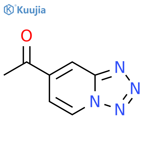 7-Acetyltetrazolo[1,5-a]pyridine structure