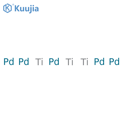 Palladium, compd. with titanium (5:3) structure