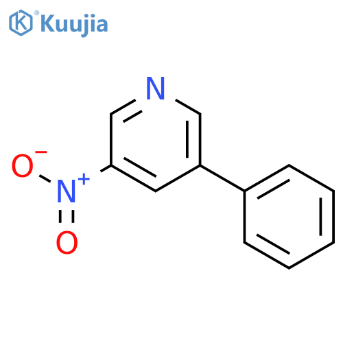 Pyridine,3-nitro-5-phenyl- structure