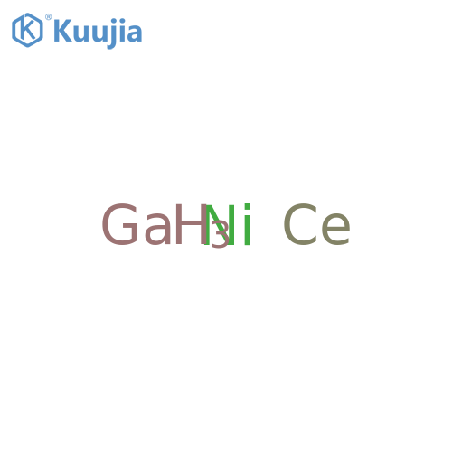 Cerium, compd. with gallium and nickel (1:1:1) structure