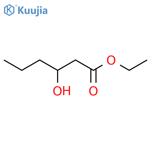 Hexanoic acid, 3-hydroxy-, ethyl ester, (±)- structure