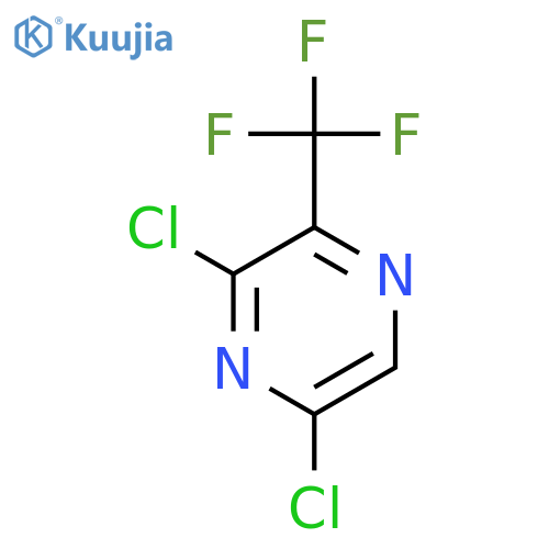 3,5-Dichloro-2-(trifluoromethyl)pyrazine structure