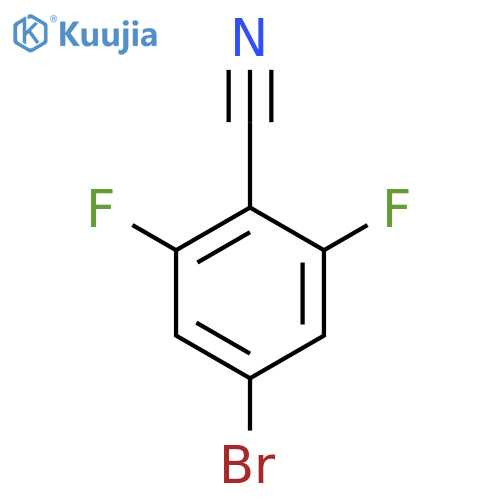 4-Bromo-2,6-difluorobenzonitrile structure