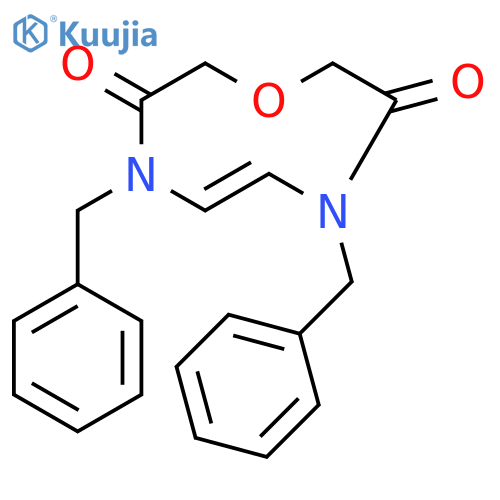1,4,7-Oxadiazonine-3,8-dione, 4,7-bis(phenylmethyl)- structure