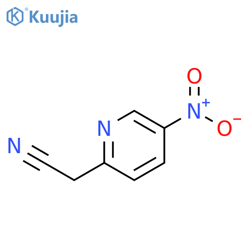 2-(5-nitro-2-pyridyl)acetonitrile structure