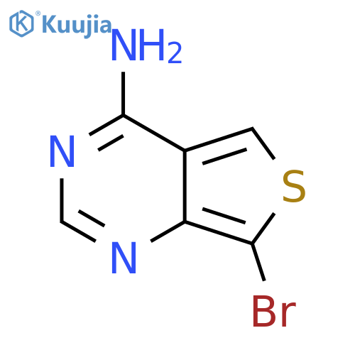 7-bromothieno[3,4-d]pyrimidin-4-amine structure