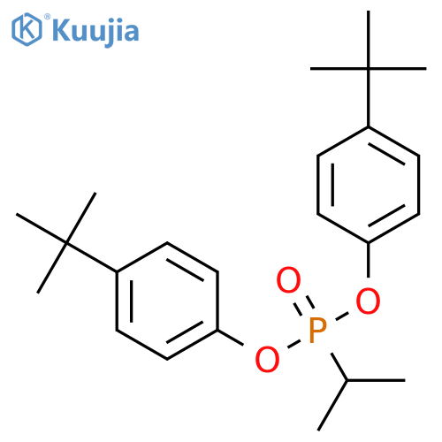 Phosphonic acid,(1-methylethyl)-, bis[4-(1,1-dimethylethyl)phenyl] ester (9CI) structure