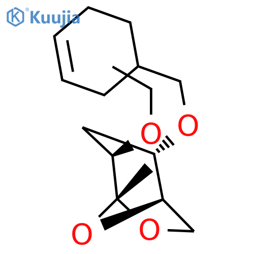 .beta.-D-ribo-2-Heptulopyranose, 2,7-anhydro-5-O-(3-cyclohexen-1-ylmethyl)-1,4-dideoxy-3-O-ethyl- structure