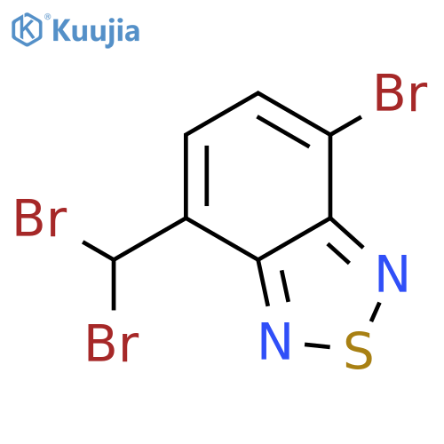 4-Bromo-7-(dibromomethyl)benzoc1,2,5thiadiazole structure