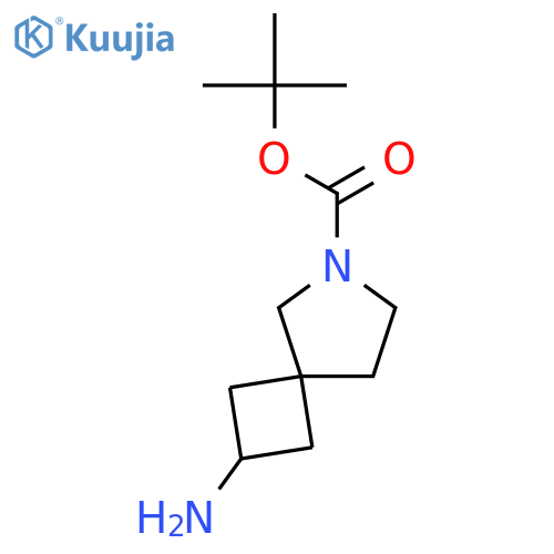 tert-Butyl 2-amino-6-azaspiro[3.4]octane-6-carboxylate structure