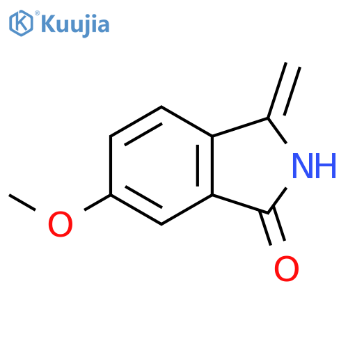 2,3-dihydro-6-methoxy-3-methylene-1H-Isoindol-1-one structure