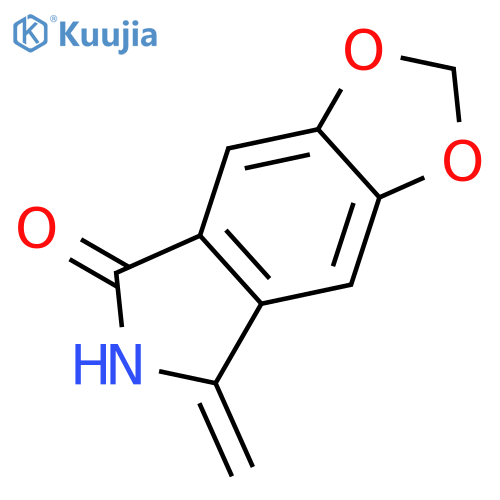 6,7-dihydro-7-methylene-5H-1,3-Dioxolo[4,5-f]isoindol-5-one structure
