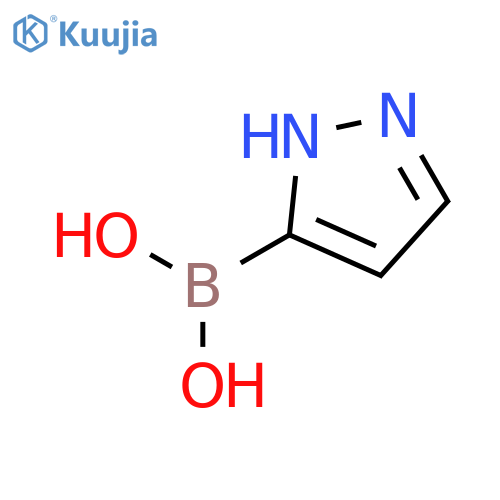 1h-pyrazol-5-ylboronic Acid structure