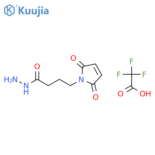 4-Maleimidobutyric Acid Hydrazide Trifluoroacetic Acid Salt structure