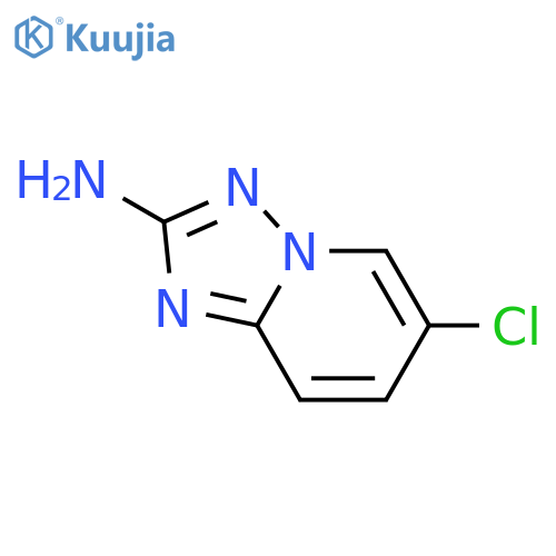 6-Chloro-[1,2,4]triazolo[1,5-a]pyridin-2-amine structure