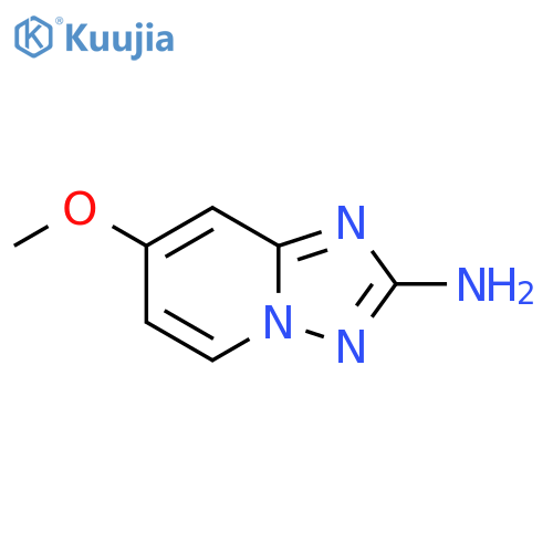 7-methoxy-1,2,4triazolo1,5-apyridin-2-amine structure