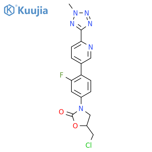 Deshydroxy-chloro Tedizolid structure