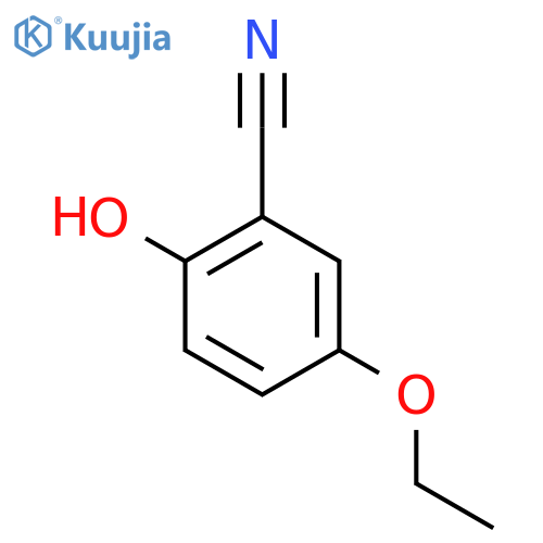 5-Ethoxy-2-hydroxybenzonitrile structure