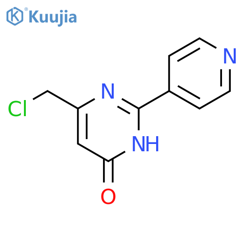 6-(Chloromethyl)-2-(4-pyridinyl)-4(3H)-pyrimidinone structure
