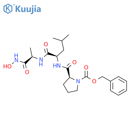 Z-Pro-D-Leu-D-Ala-NHOH structure