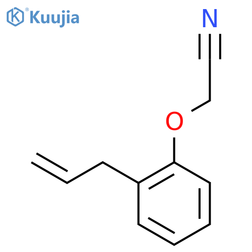 2-[2-(Prop-2-EN-1-YL)phenoxy]acetonitrile structure