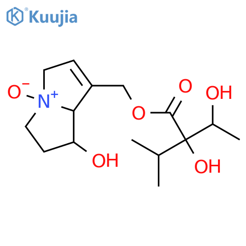 2,3,5,7a-Tetrahydro-1-hydroxy-1H-pyrrolizine-7-methanol; (7R,8S)-form, 9-O-(2R,3S-Dihydroxy-2-isopropylbutanoyl), N-oxide structure