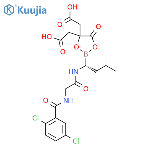 Ixazomib citrate structure