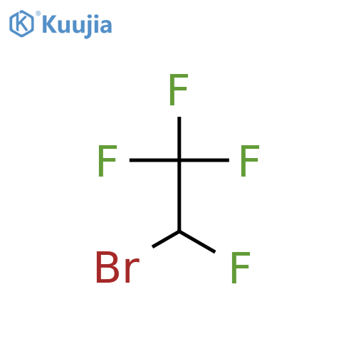 Ethane,2-bromo-1,1,1,2-tetrafluoro- structure
