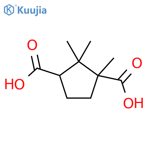 (1R,3S)-Camphoric Acid structure