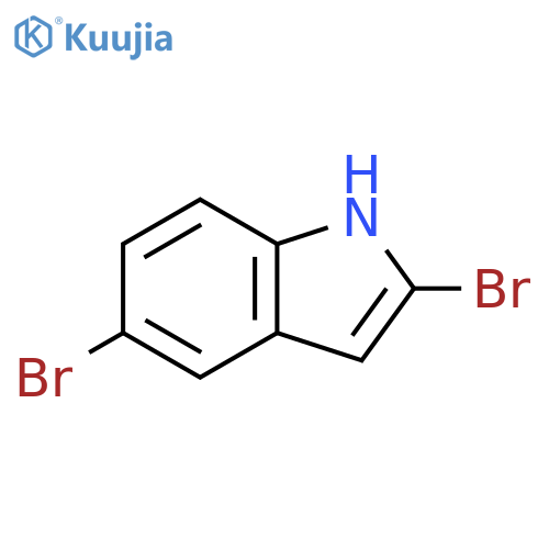 2,5-Dibromo-1H-indole structure