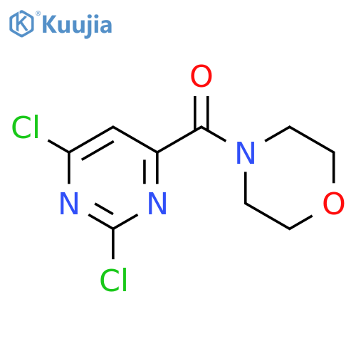 4-(2,6-Dichloropyrimidine-4-carbonyl)morpholine structure