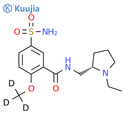 Levosulpiride-d structure