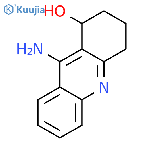1-Acridinol,9-amino-1,2,3,4-tetrahydro- structure