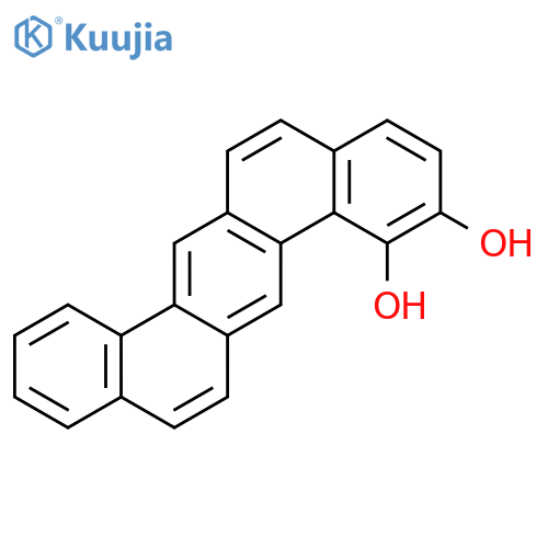 Benzo[k]benz[a]anthracene-1,2-diol structure