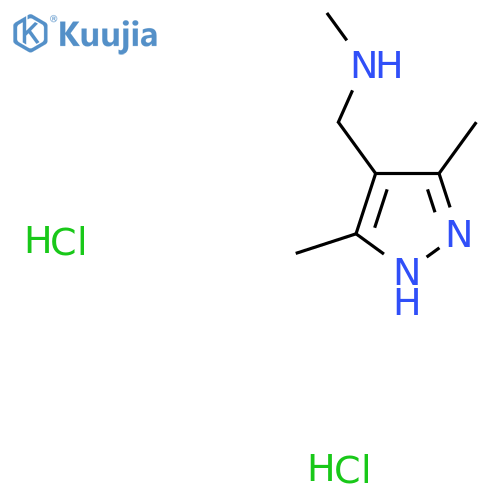 (3,5-Dimethyl-1H-pyrazol-4-yl)methylmethylamine Dihydrochloride structure