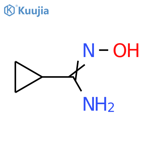 N-Hydroxycyclopropanecarboximidamide structure