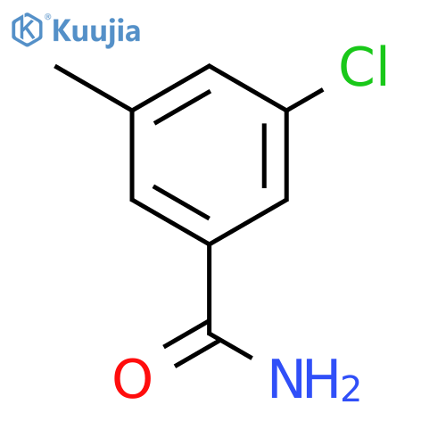 3-Chloro-5-methylbenzamide structure