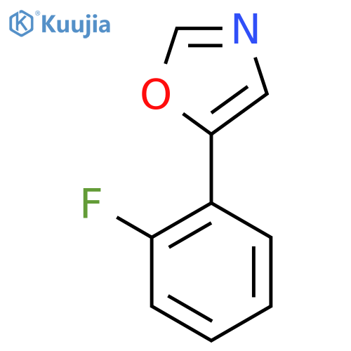 5-(2-Fluorophenyl)oxazole structure