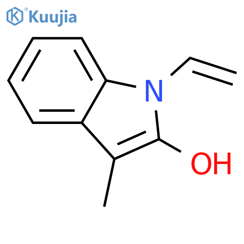 1-ethenyl-3-methyl-1H-Indol-2-ol structure