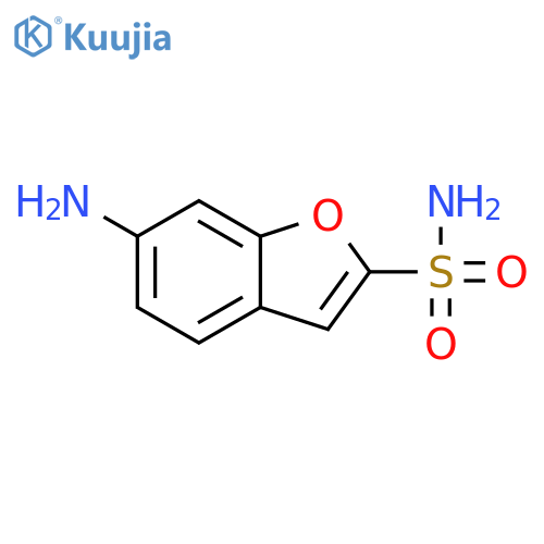 2-Benzofuransulfonamide, 6-amino- structure
