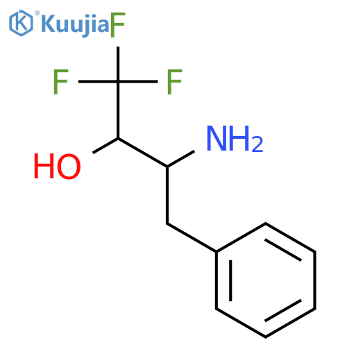 3-Amino-1,1,1-trifluoro-4-phenylbutan-2-ol structure
