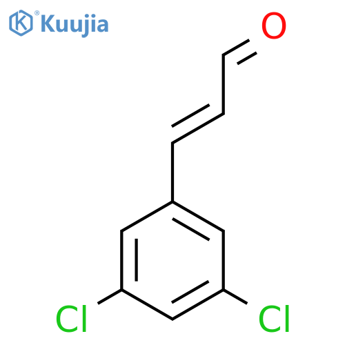 3-(3,5-dichlorophenyl)prop-2-enal structure