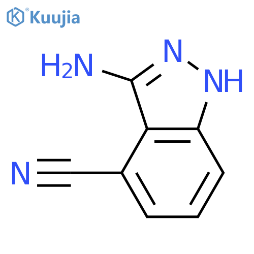 3-Amino-1H-indazole-4-carbonitrile structure