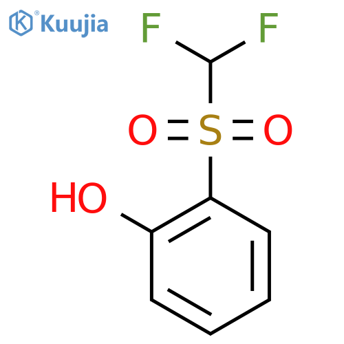 2-difluoromethanesulfonylphenol structure