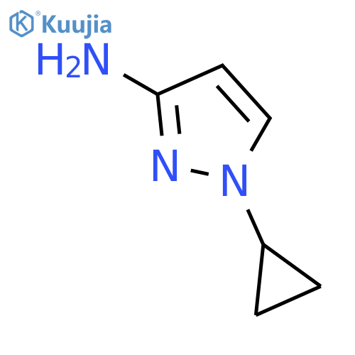 1-cyclopropyl-1H-pyrazol-3-amine structure