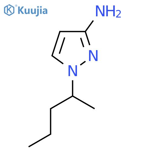 1-(1-Methylbutyl)-1H-pyrazol-3-amine structure