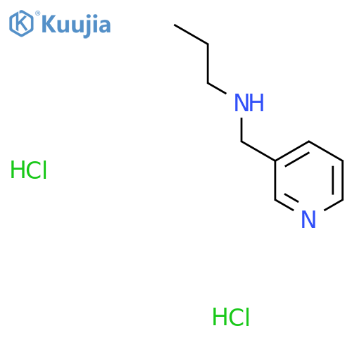 Propyl(pyridin-3-ylmethyl)amine dihydrochloride structure